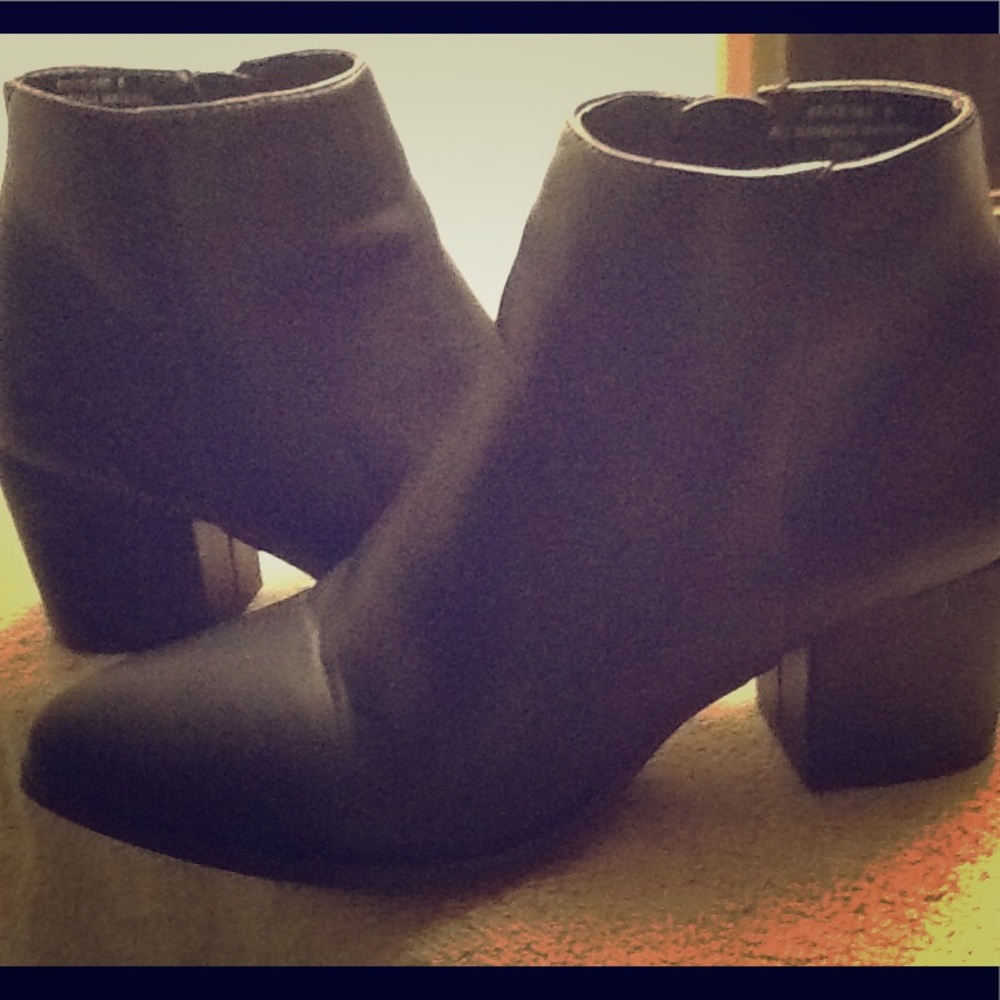 Bamboo Black Boots